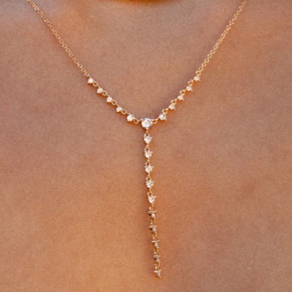 851 BELLA LARIAT NECKLACE - Picture 1 of 9